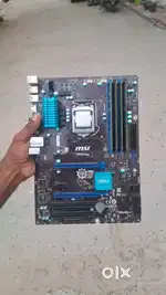 Heavy gaming motherboard and processor