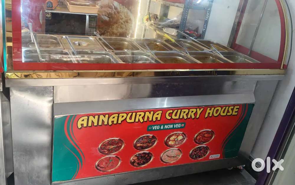 CURRYPOINT COUNTER WITH 12 CONTAINER