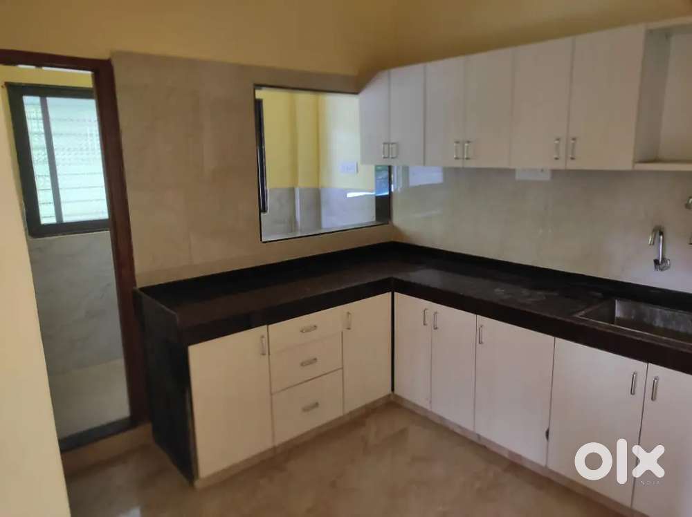 1bhk semi modular kitchen for rent only family at shankar nagar