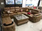 Brand new 5 seater and corner l shape sofa set in STARF FURNITURE