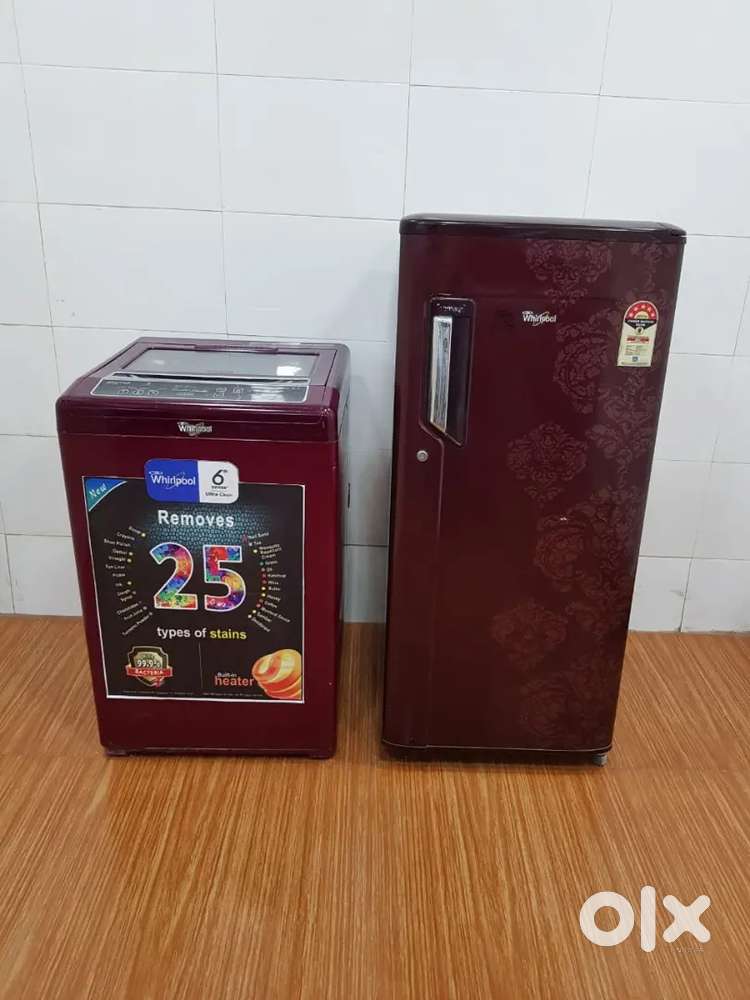 Dbithz^=•¢ fridge n wm combo Whirlpool available free delivery