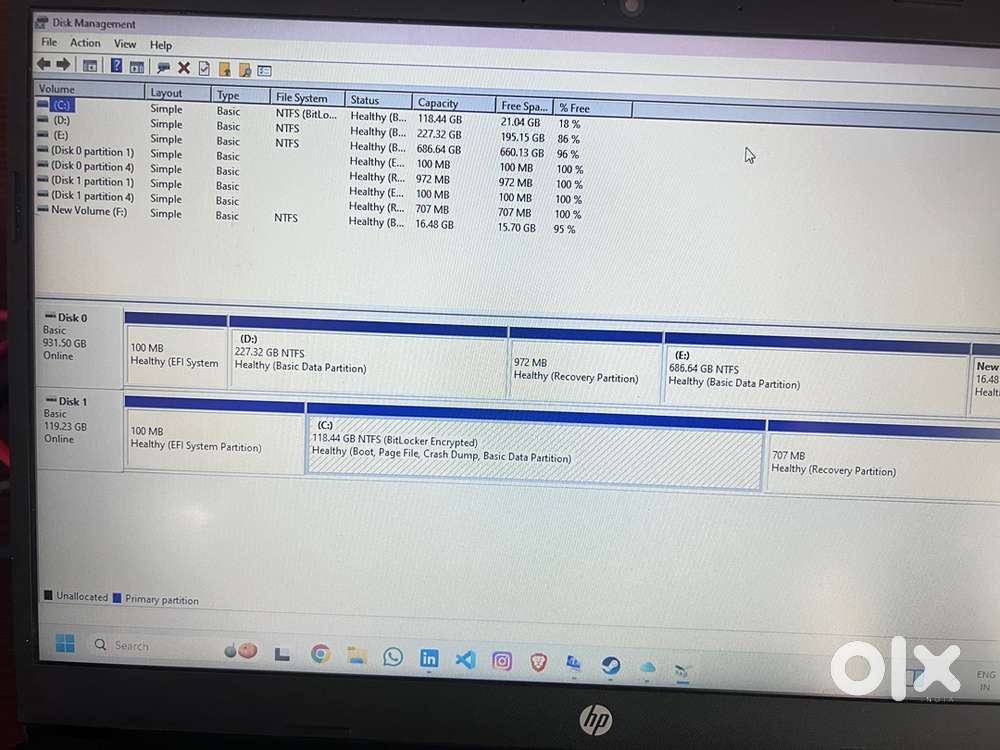 HP laptop - 15dw 3000