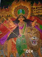 Maa Durga fire