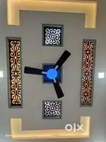 All types of P.O.P fall ceiling all design 60 rs Square feet