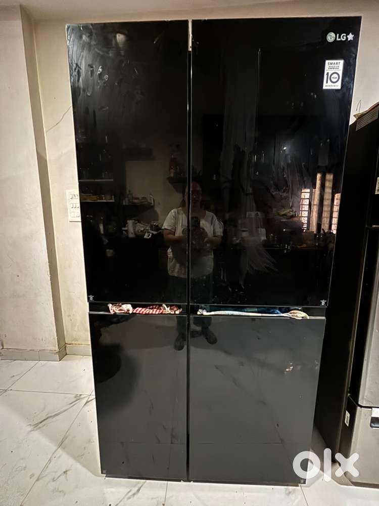 LG 655l side by side fridge -Black