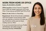 WFH 4 Female who are staying in KR Puram ONLY-Similar to Tele Calling