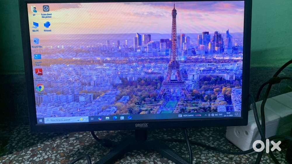 New type computer clear and clean