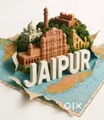 100*80*40 ft Road Corner Plot Very Prime Location Mansarover Jaipur