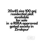 4 Marla residential plot available 4 sale in gated society in Zirakpur