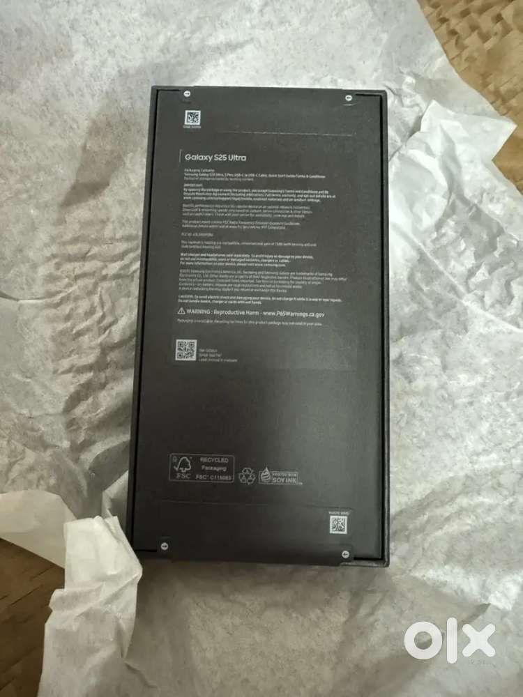 Samsung s25 ultra 512GB ( New unused with box piece)