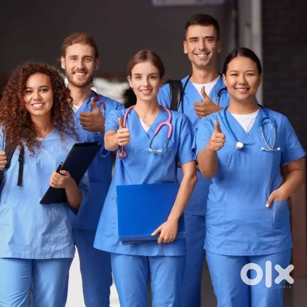 Male and female nurse available for home visit.