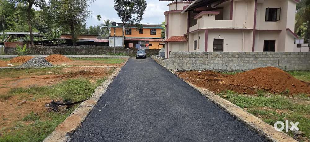 T. K road Maramon road 50 mtr distance 10,12 cent house plot for sale.