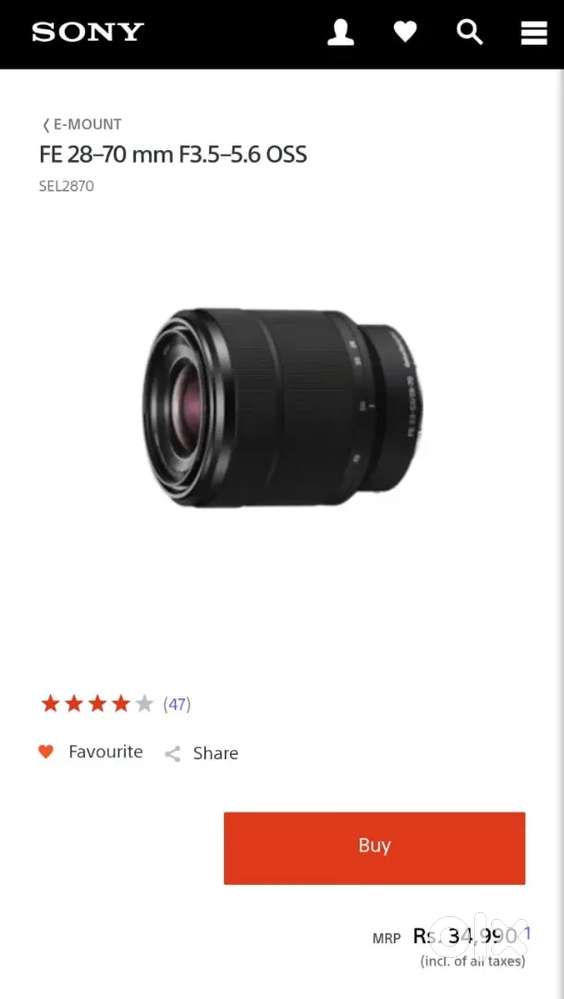 Sony 28-70mm