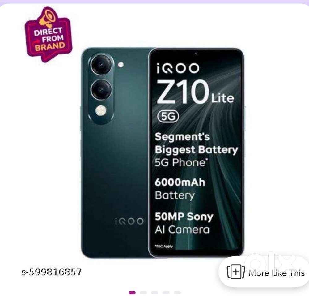Iqoo z 10 lite 5g