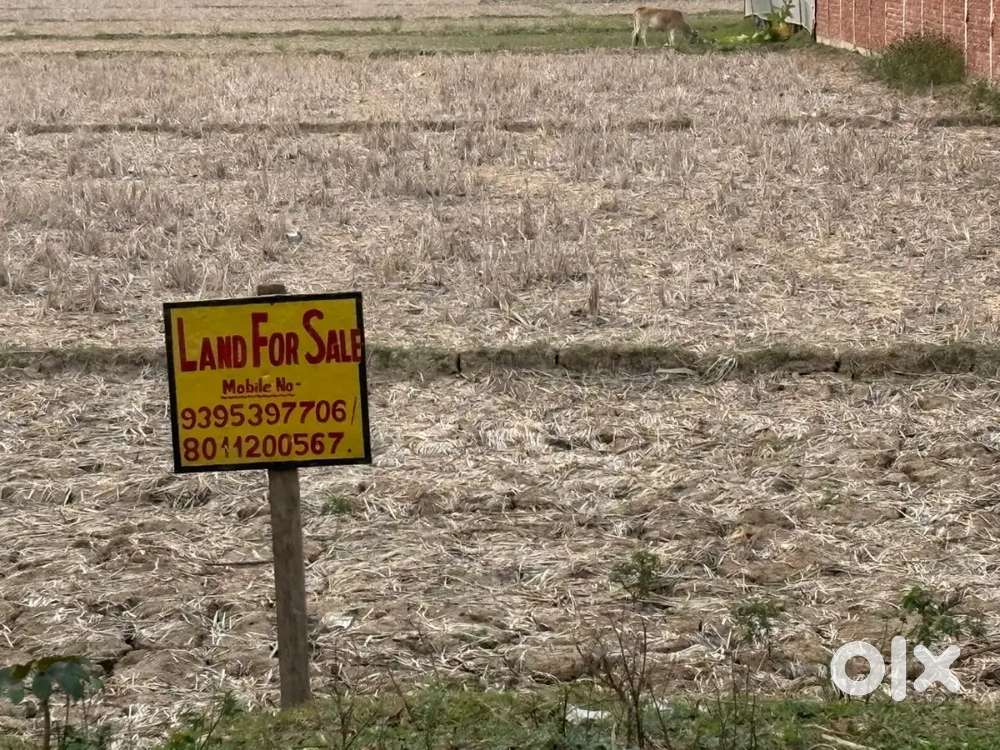Residential land 1 katha land road side for sale. .