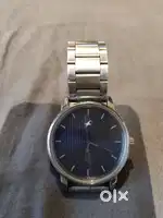 Fastrack Silver SS Watch