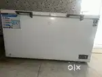Double door commercial fridge for shops and bakery