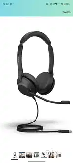Jabra Evolve2 30 Se On Ear Wired Stereo Noise-Cancelling Headset 2-Mic