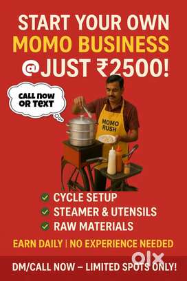 Work With Us – Start a Street Food Cart with Full Setup & Training