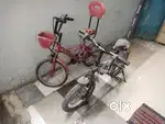Two small cycle for boys and girls