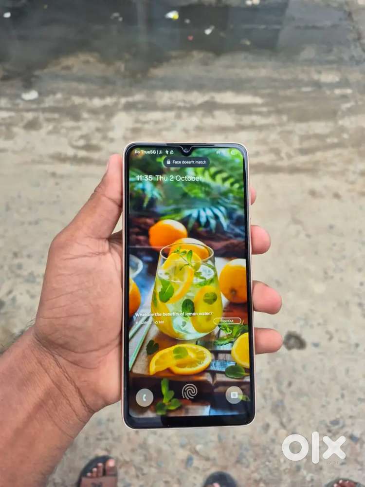 A33 5g 8 128 1.5 year used phone no any problem