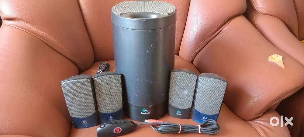 Logicteck 4.1 stereo speakers and digital stereo amplifier