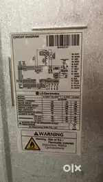 LG double door fridge