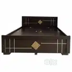 Dhamaka offer buy new double bed 3990, with box -6990/- EMI Available