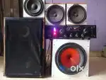 6inch speakers 3 10 inch sub 8 inch sub
