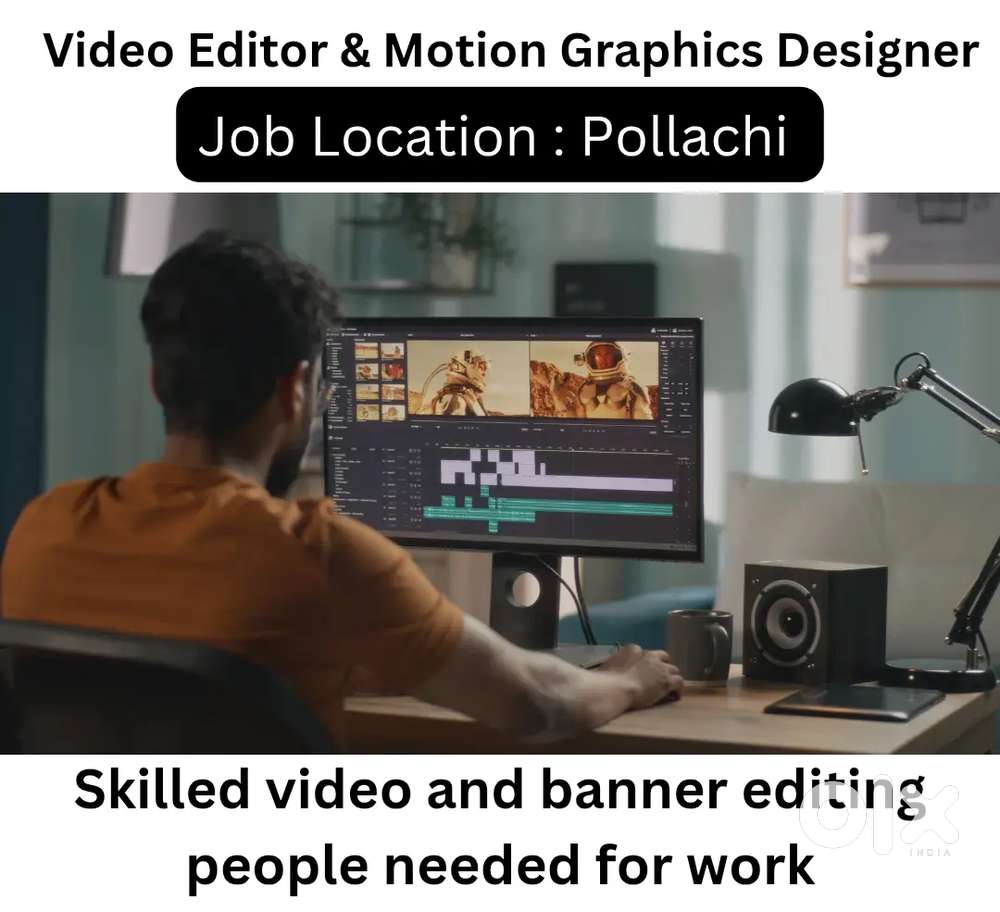 Wanted Video Editor & graphic designer