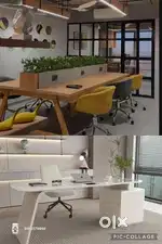 Sophisticated elegant state of the art office tables chairs available.