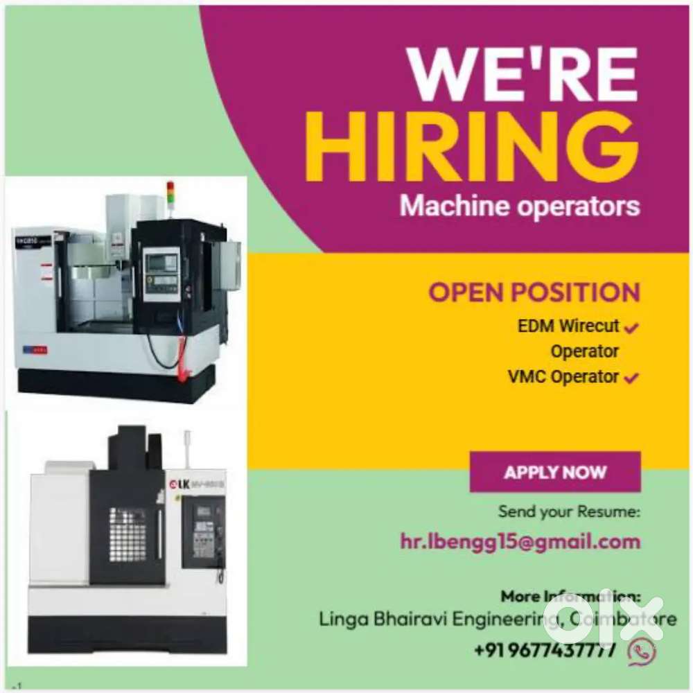 EDM Wirecut Operator