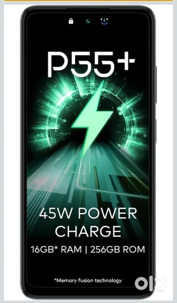 ITEL P55+ Big RAM 8GB BIG Internal Storage 256GB Fast Charger 45W