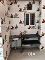 1rk semi furnished room available for rent