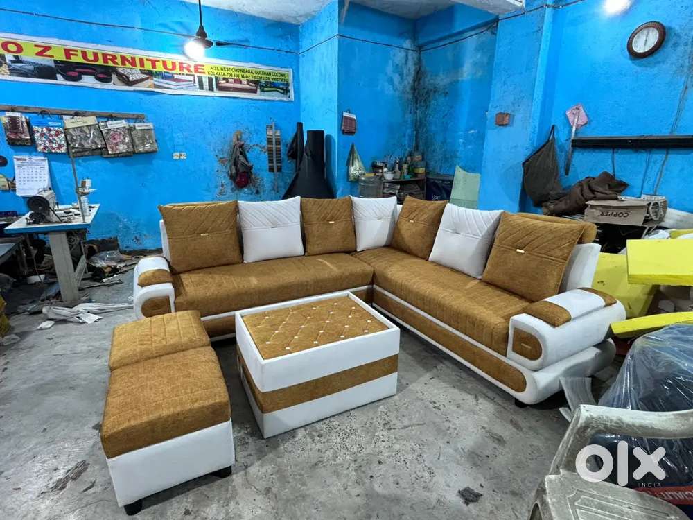 New brand l sofa set and design