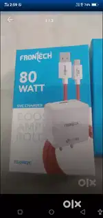 FRONTECH 80watts super fast Charger urgent money