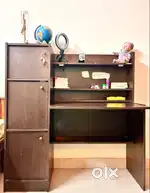 Study Table - Brand New and rarely used (Adjustable, Space Saving)