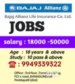 Bajaj life insurance jobs