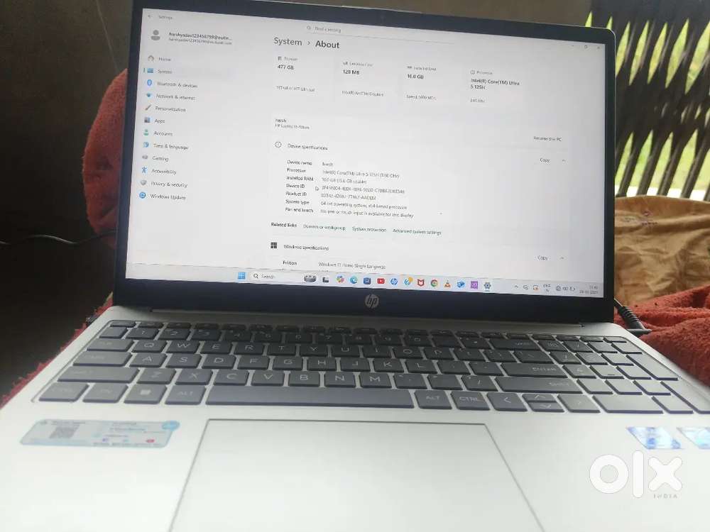 Hp laptop original price 76000