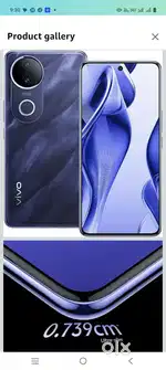VIVO V50E 5G Sapphire Blue, 8GB RAM, 256GB Storage)