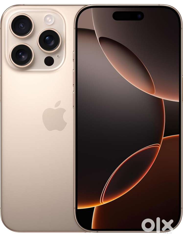 I phone 16 pro desert titanium indian phone