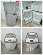 I'd56 godrej 5 star rating with inbuilt stabilizer double door fridge
