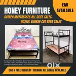 Steel Cot Bed Mattresses, Hostel Bunker Cot Bed Mattresses, Chennai