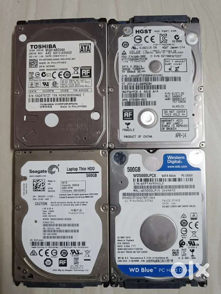 Laptop Hard Disk