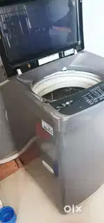 LG 12Kg Top Load Washing Machine, Smart Inverter Motor, Gray