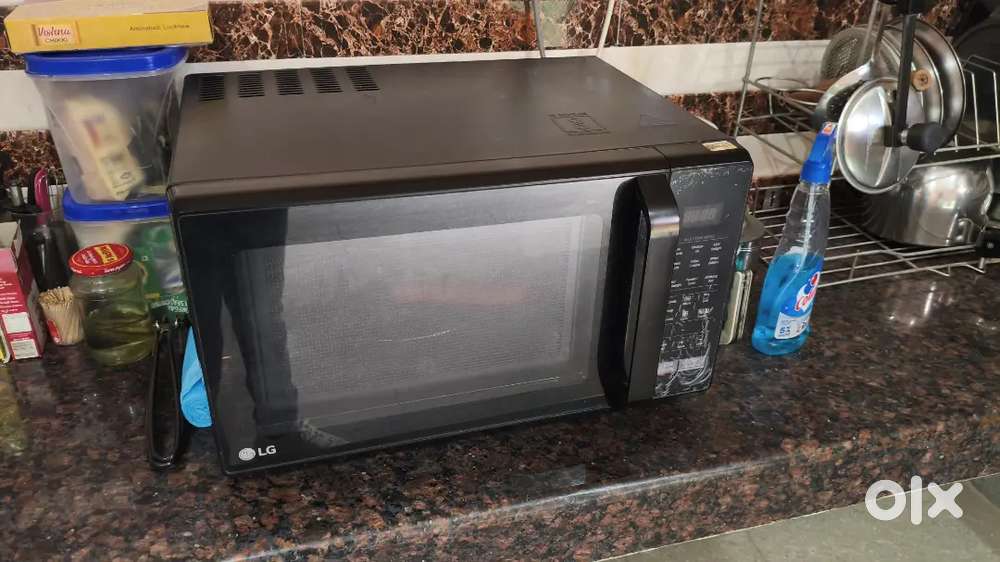 Lg microwave oven with convection mood new condition