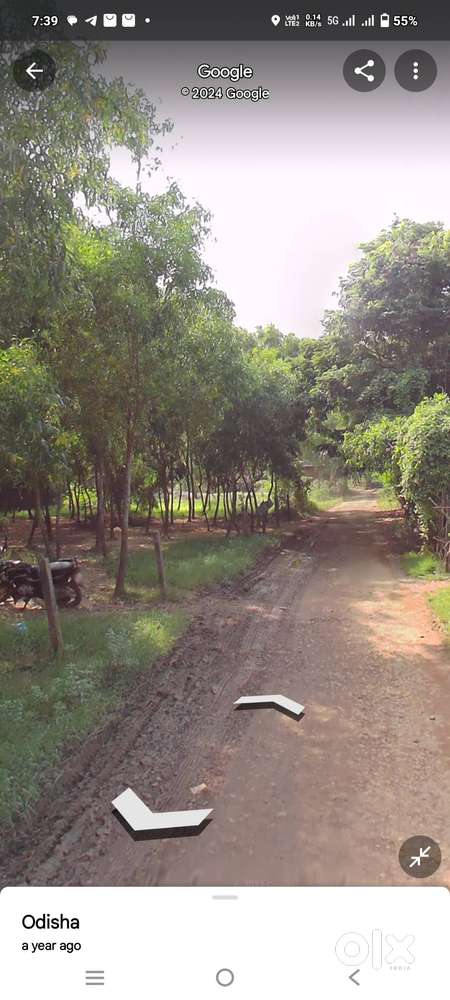 35 decimal plot square size beside the main road