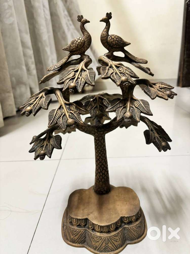 Old and antique heavy weight brass Kalpvruksh