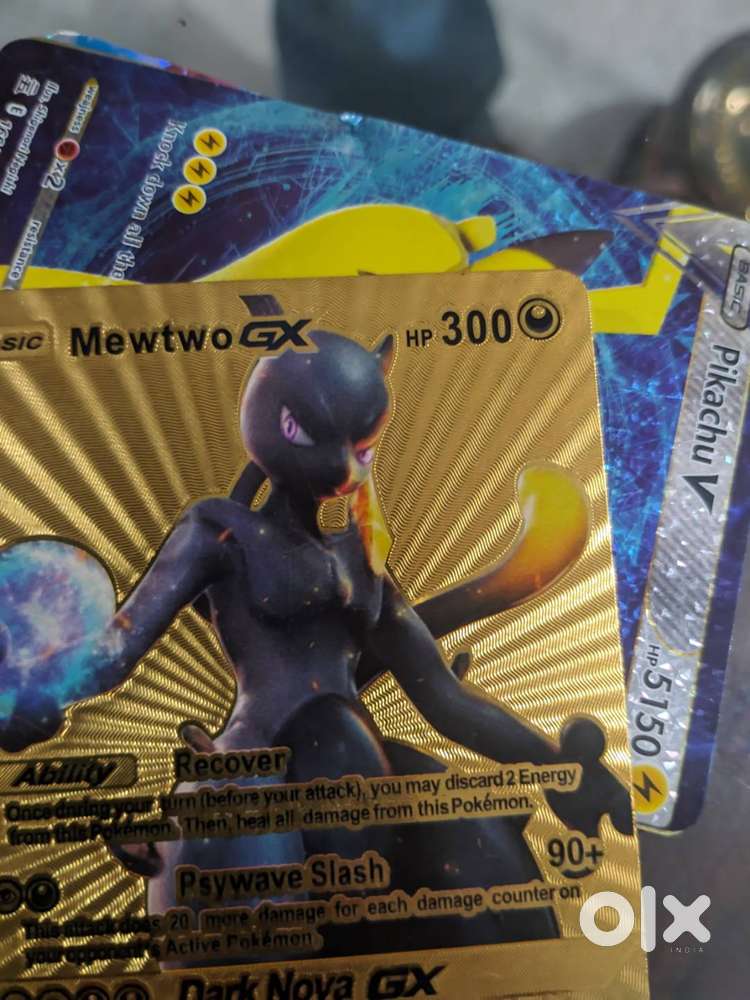 Pokemon card Mewtwo GX hp 300