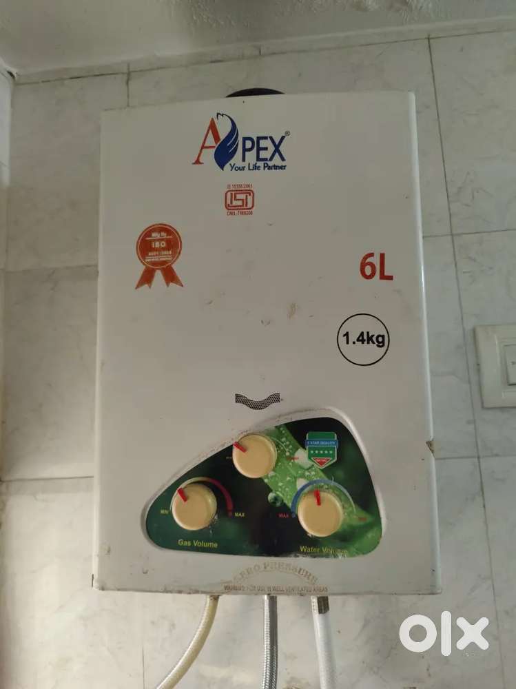 Apex 6L 1.6kg Gas Geyser